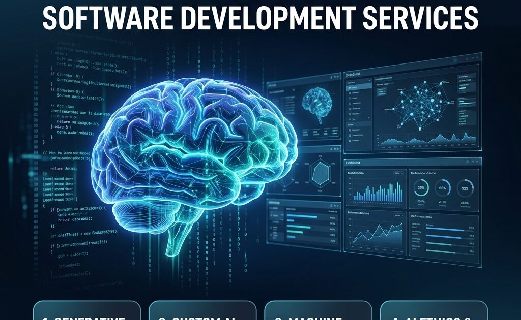 Custom artificial intelligence software development services for businesses