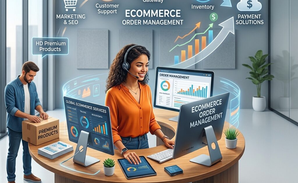 Custom ecommerce services and online store development